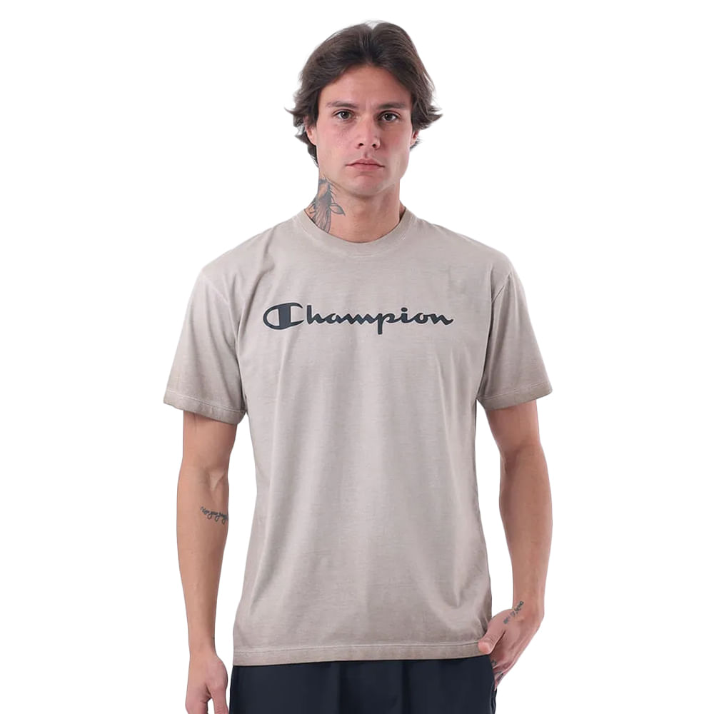 CAMISETA CHAMPION MC STONE SCRIPT MASCULINA - Visualizacao 1