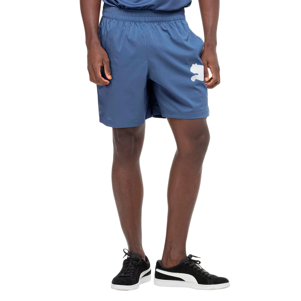 SHORT PUMA TAD ESSENTIALS BIG LOGO 7 MASCULINO - Visualizacao 2